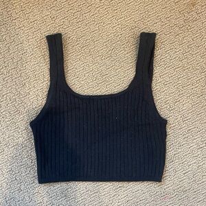 Aritzia black going out top